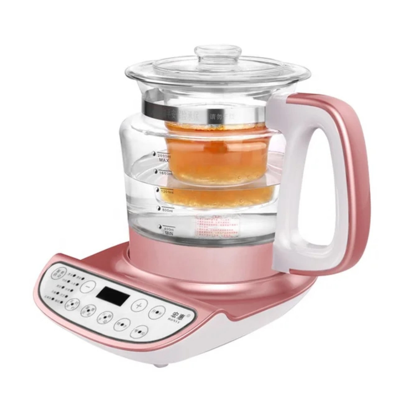 BIRD'S NEST GLASS STEAM POT - NỒI CHƯNG YẾN