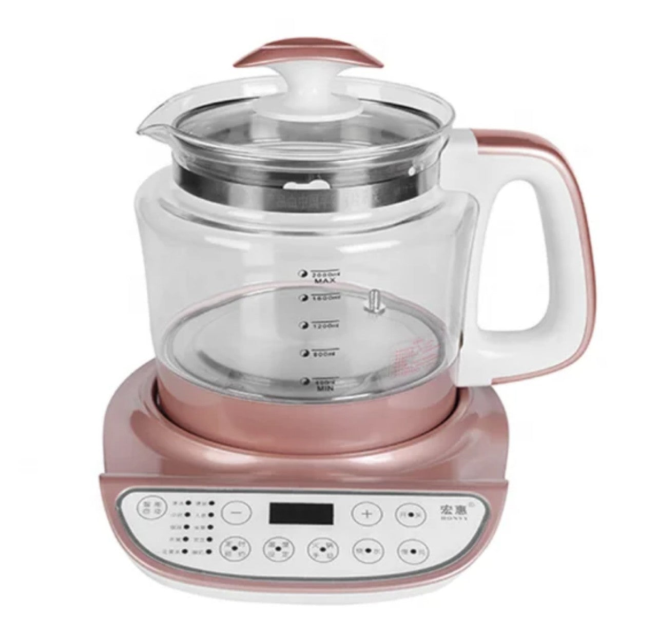 BIRD'S NEST GLASS STEAM POT - NỒI CHƯNG YẾN