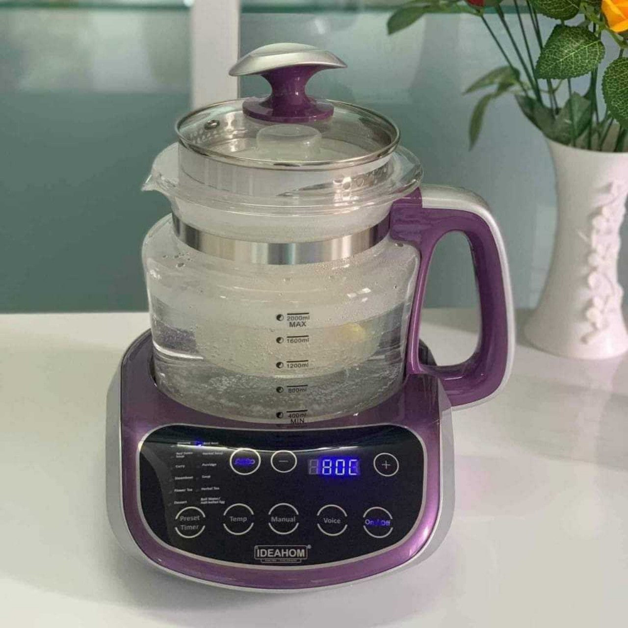 BIRD'S NEST GLASS STEAM POT - NỒI CHƯNG YẾN