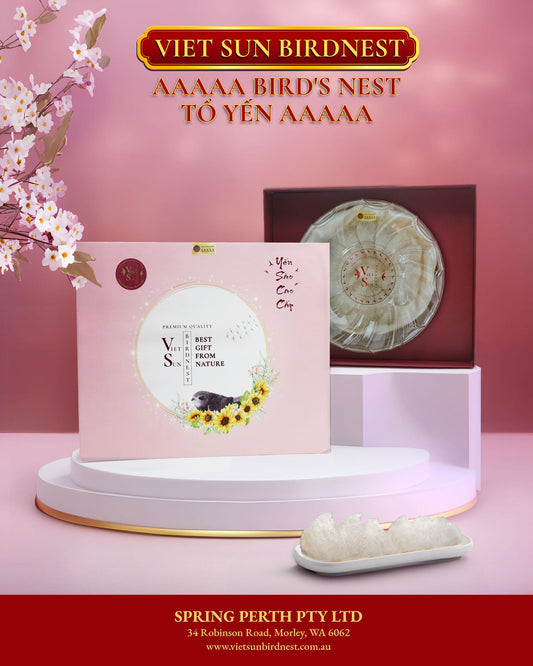 PROMOTION BUY 1 FREE 1 - BUY : [AAAAA] A5-Shaped Bird Nest FREE :  INSTANT BIRD'S NEST DRINK WITH ROCK SUGAR – 100%