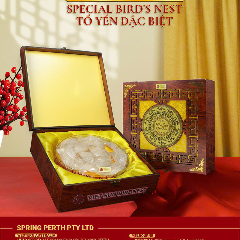 DRYED EDIBLE BIRD'S NEST