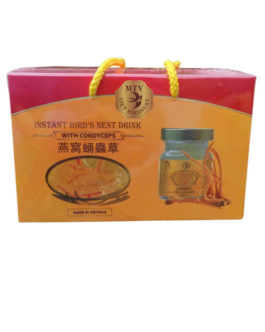 INSTANT BIRD’S NEST WITH CORDYCEPS 70ml 35 - 6 BOTTLES (YẾN HỦ ĐÔNG TRÙNG HẠ THẢO 70ml 35 - 6 HỦ)