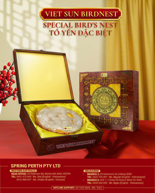 PROMOTION BUY 1 FREE 1 - BUY : [SPECIAL] Dried Feathered Bird Nest FREE : INSTANT BIRD'S NEST DRINK WITH ROCK SUGAR – 100%